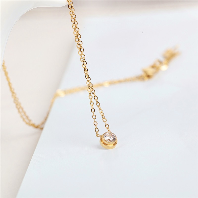Solitaire Necklace
