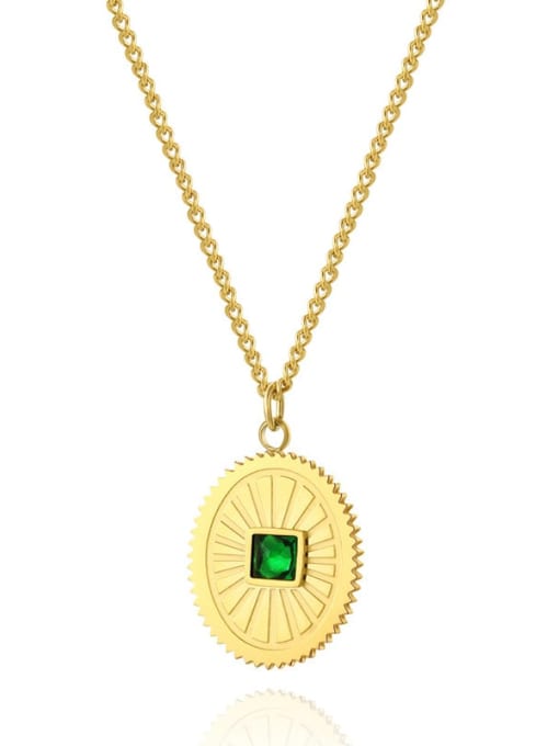 Zoe Green Necklace