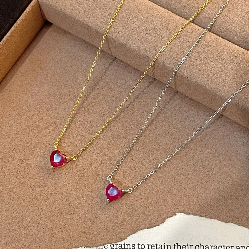 Red Heart Necklace