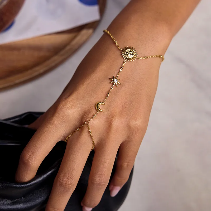 Sun Hand Chain