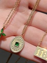 Zoe Green Necklace