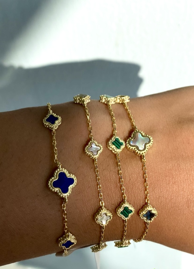 Colorful Sterling Silver Bracelet