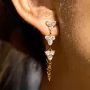 Tassel Shiny Earrings