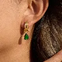 Green Waterdrop Huggies