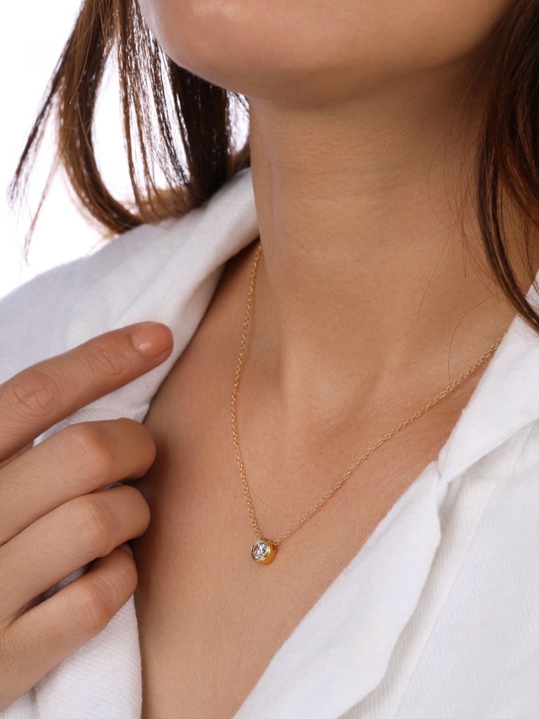 Solitaire Necklace