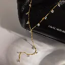 Shiny Lariat Necklace