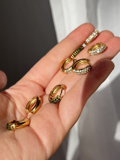 Basic Titanium Zirconia Huggies 