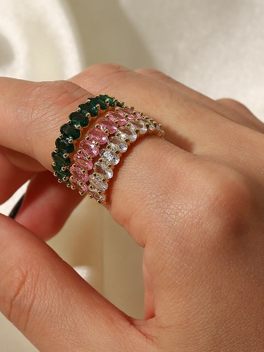 Ariel Geometric Dainty Ring