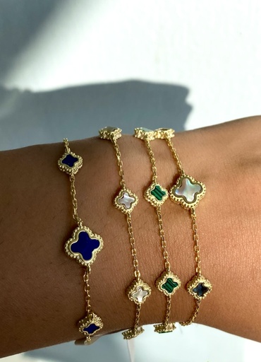 Colorful Sterling Silver Bracelet