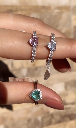 Heart Sterling Silver Ring