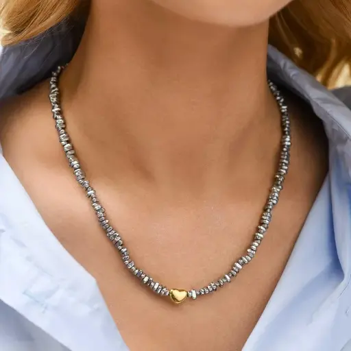 Gold Heart Necklace